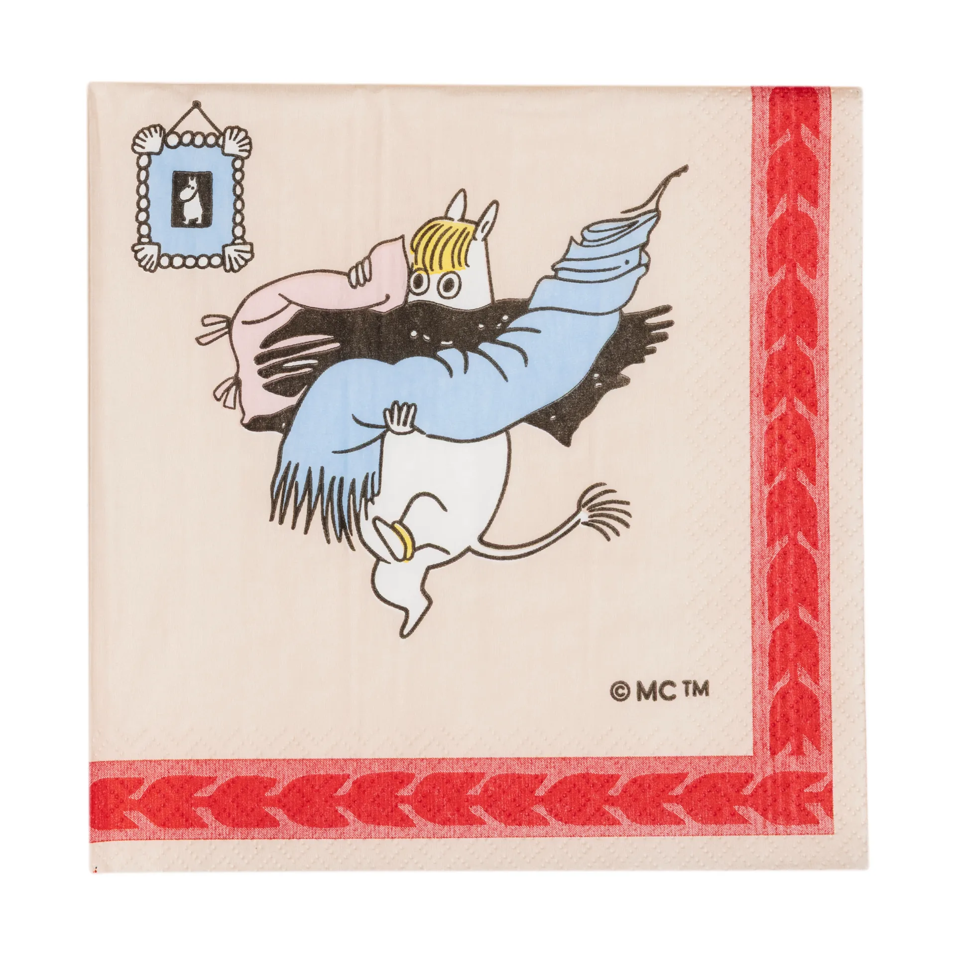 Holiday Rush ムーミン ペーパーナプキン 33 cm, 20-pack Moomin Arabia
