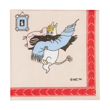 Holiday Rush ムーミン ペーパーナプキン 33 cm - 20-pack - Moomin Arabia