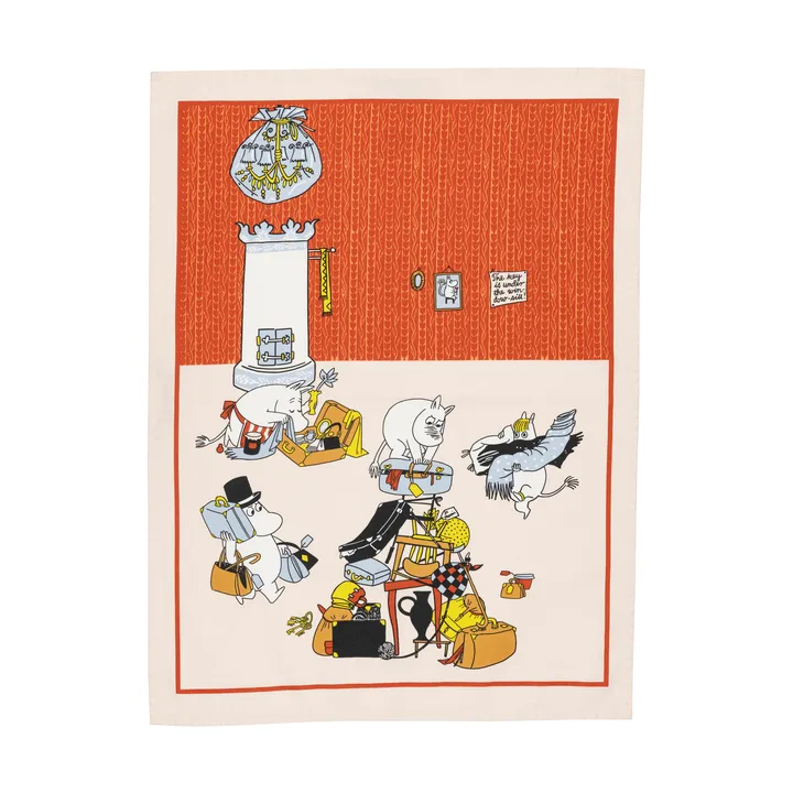 Holiday Rush ムーミン キッチンタオル - 50x70 cm - Moomin Arabia