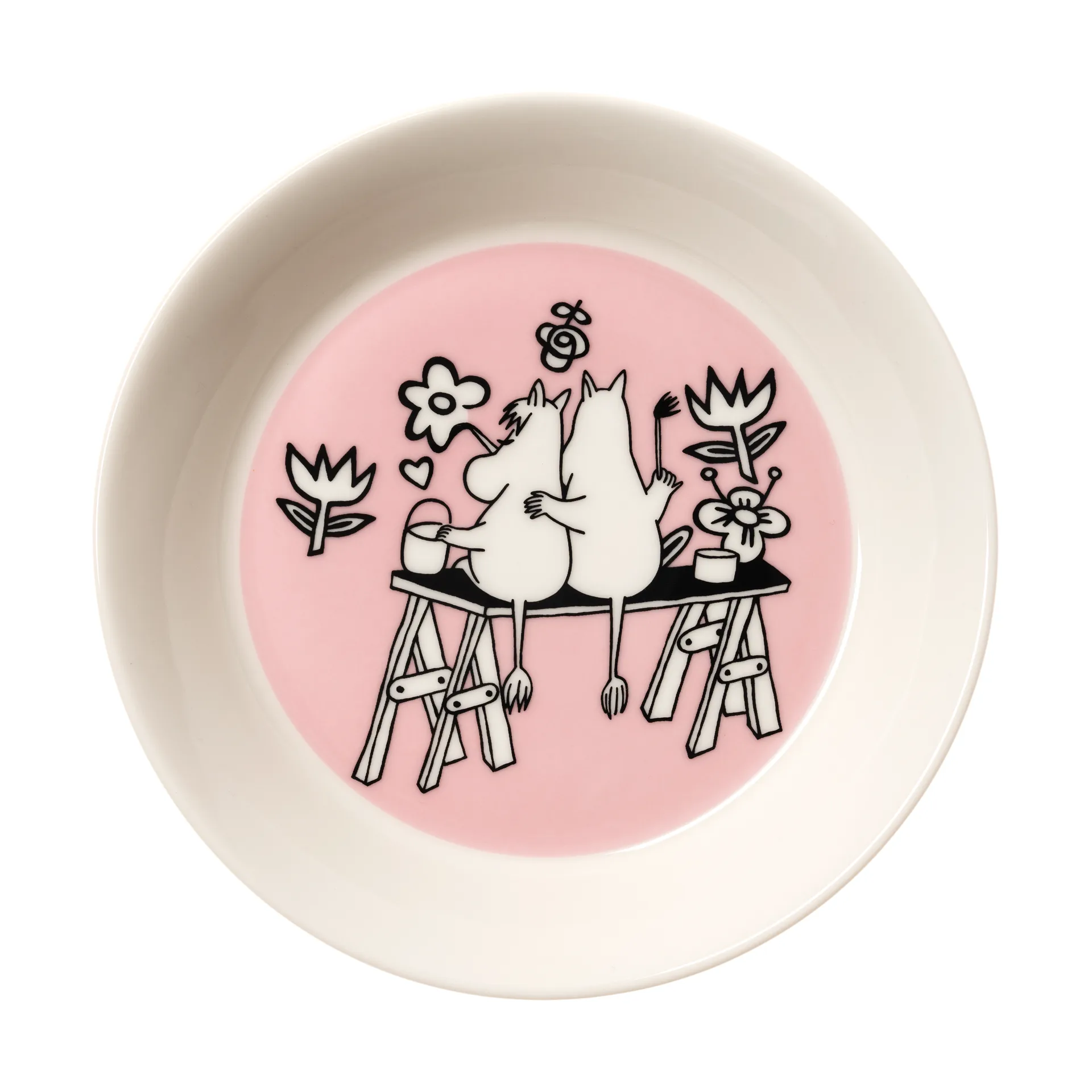 Love 30 Years Moomin ソーサー Limited Edition, Ø15 cm Moomin Arabia