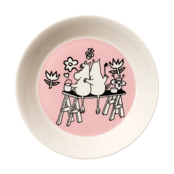 Love 30 Years Moomin ソーサー Limited Edition - Ø15 cm - Moomin Arabia