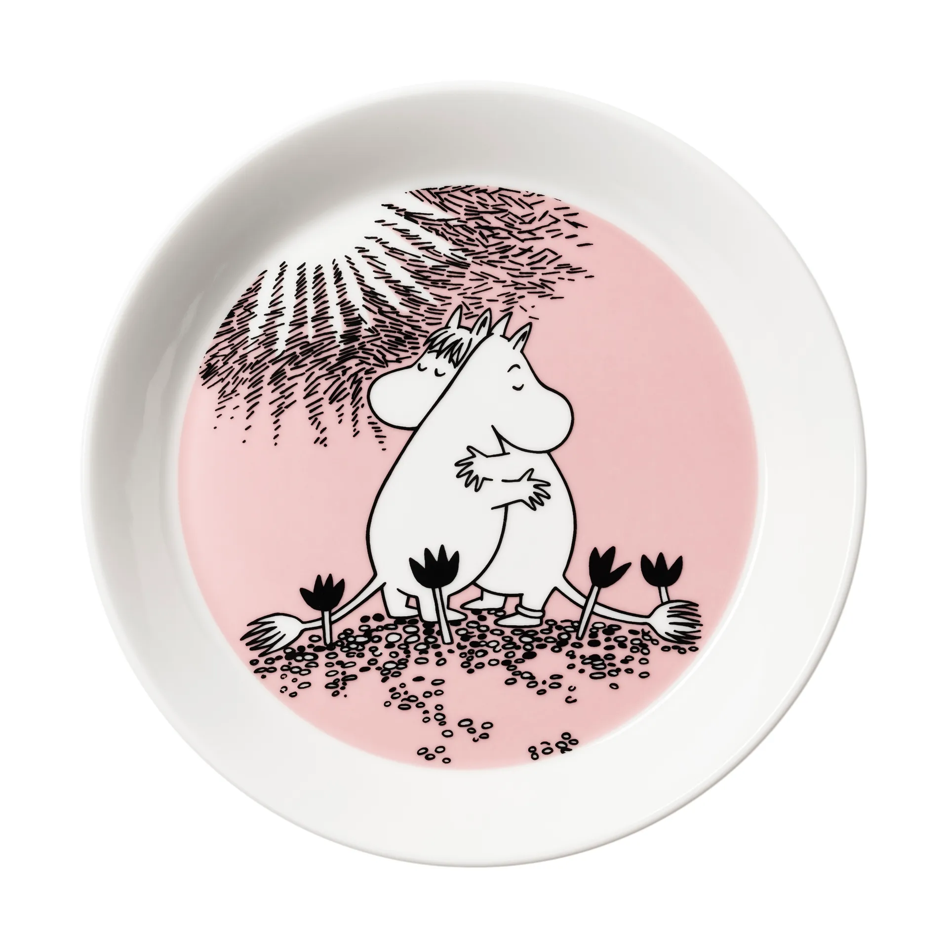Love 30 Years Moomin プレート Limited Edition, Ø19 cm Moomin Arabia