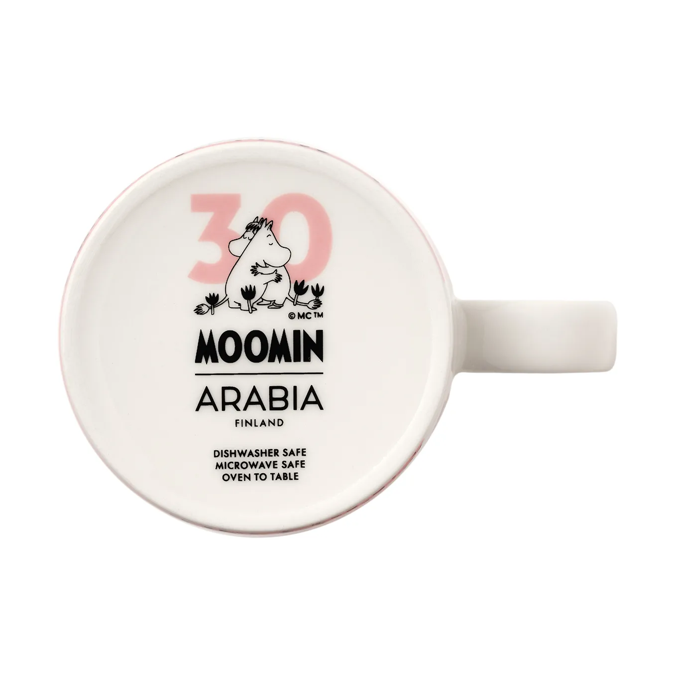 Love 30 Years Moomin マグ & プレート Limited Edition, 2 pieces Moomin Arabia