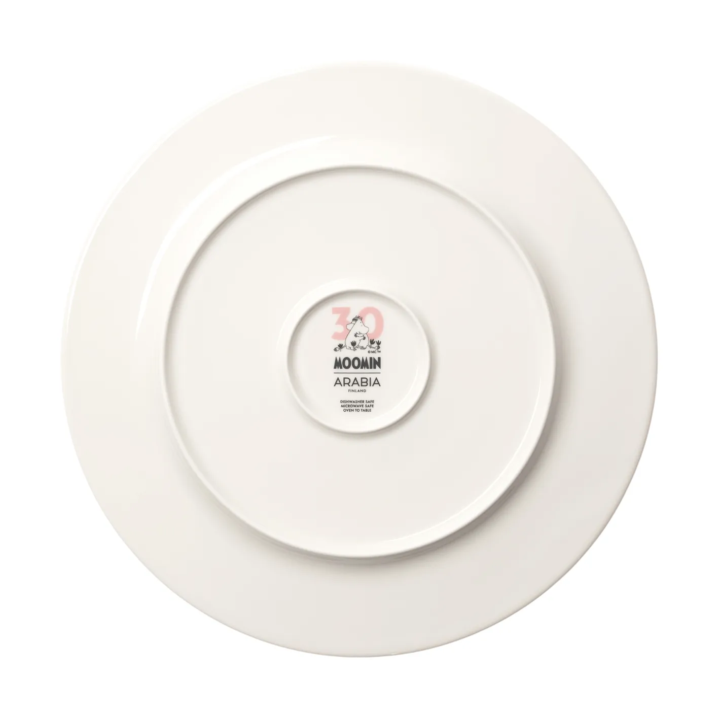 Love 30 Years Moomin サービングプレート Limited Edition, Ø30 cm Moomin Arabia