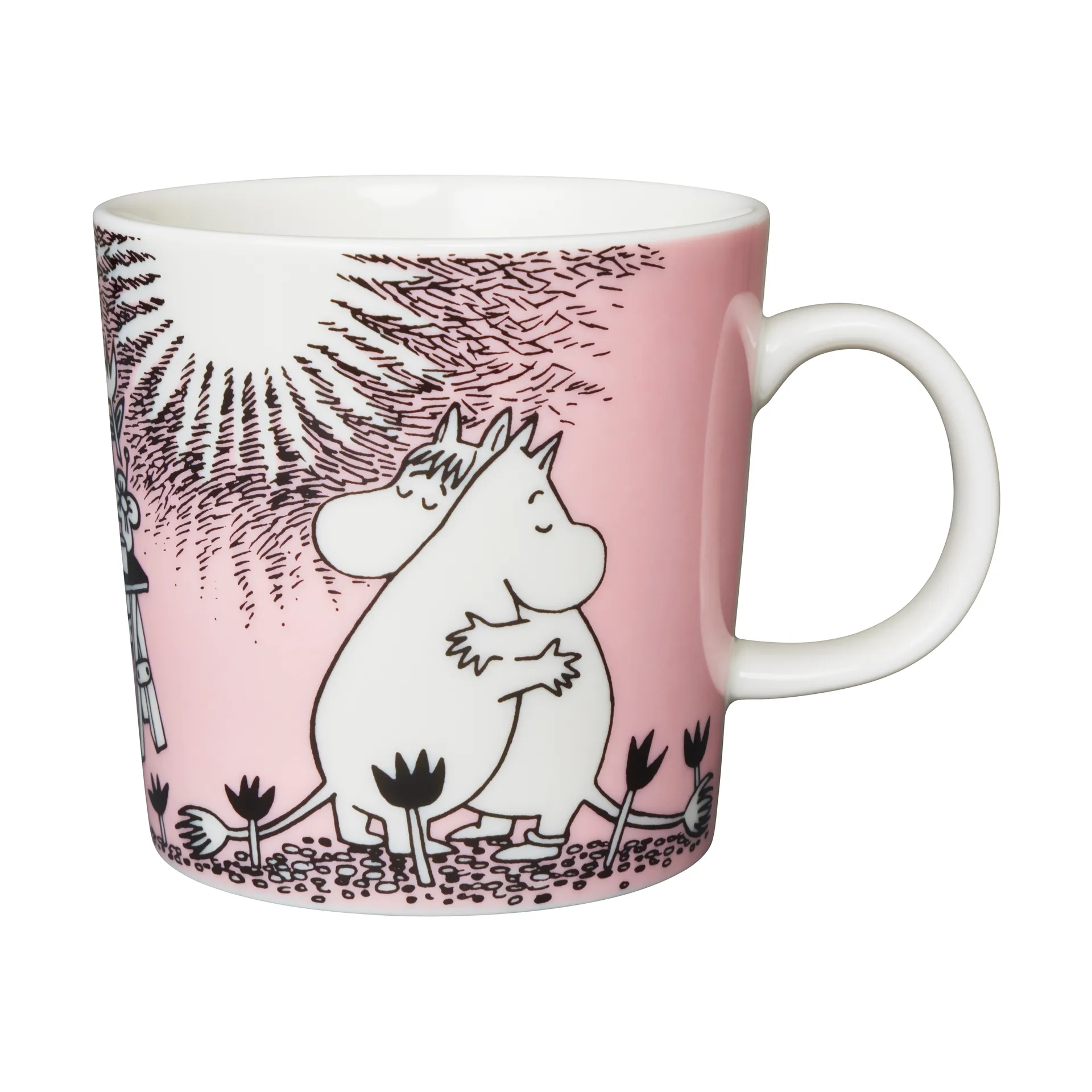 ムーミン love マグ, pink Moomin Arabia