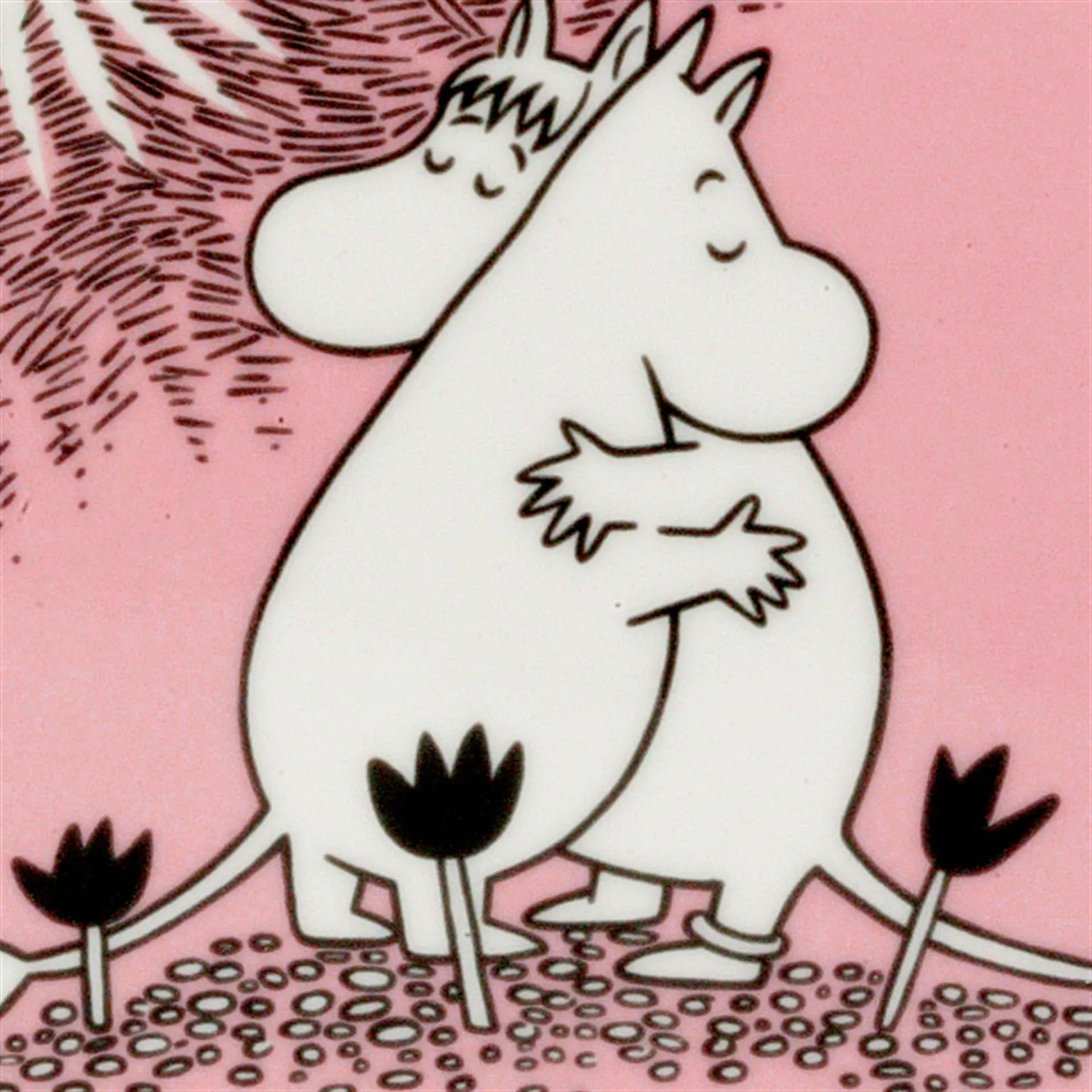 ムーミン Love ボウル, pink Moomin Arabia