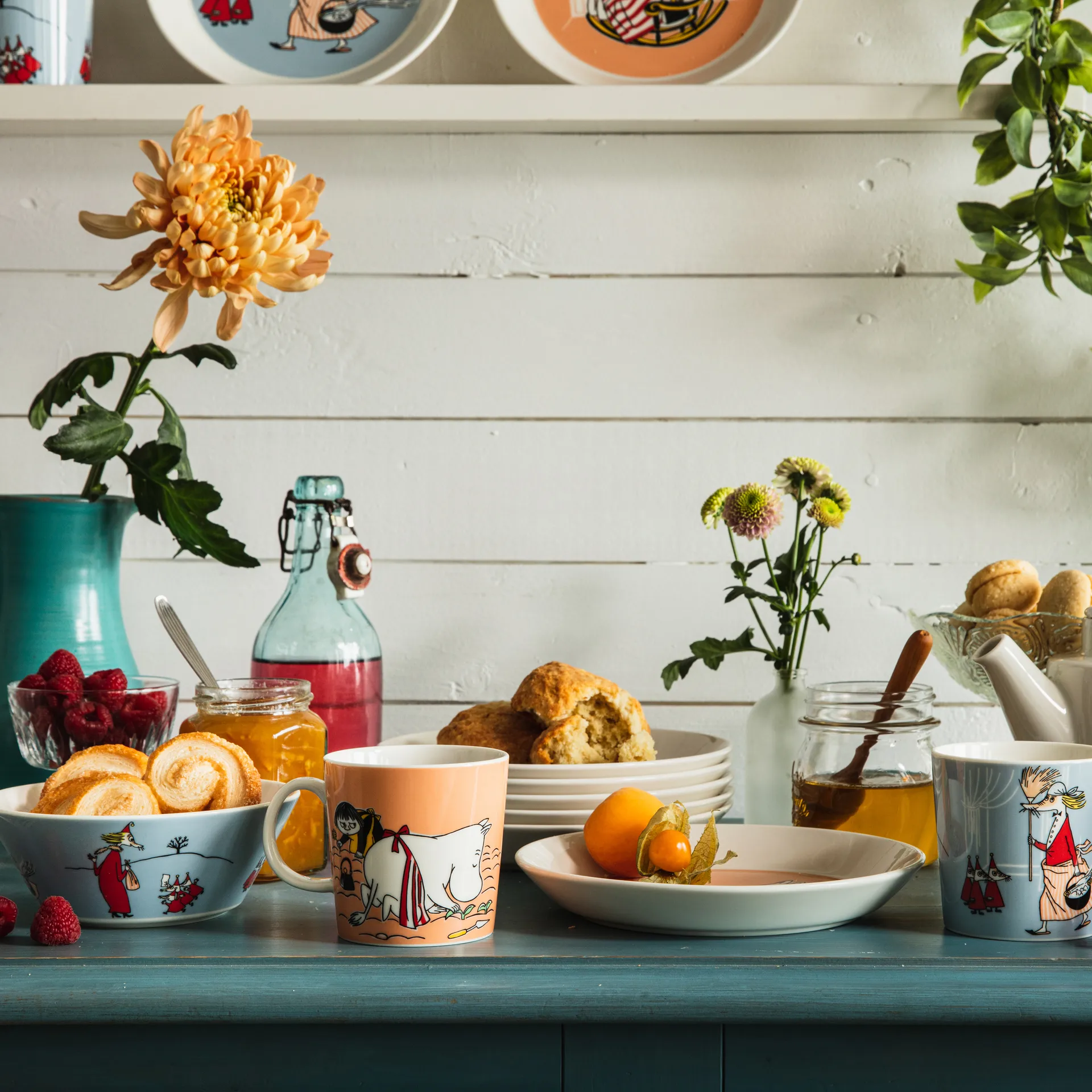 ムーミンママムーミン プレート, marmalade Moomin Arabia