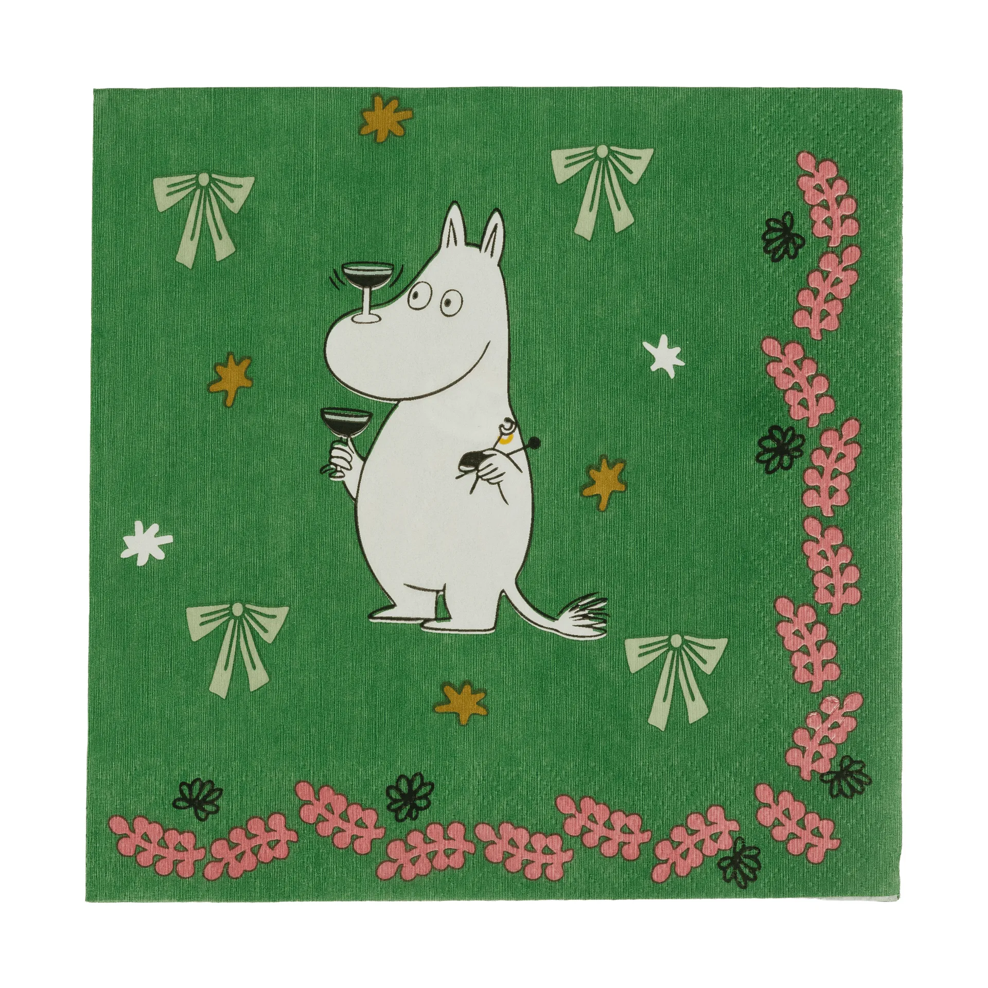 Moomin ペーパーナプキン, 愛の贈り物 33x33 cm 20枚入り Moomin Arabia