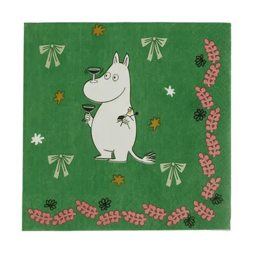 Moomin ペーパーナプキン - 愛の贈り物 33x33 cm 20枚入り - Moomin Arabia
