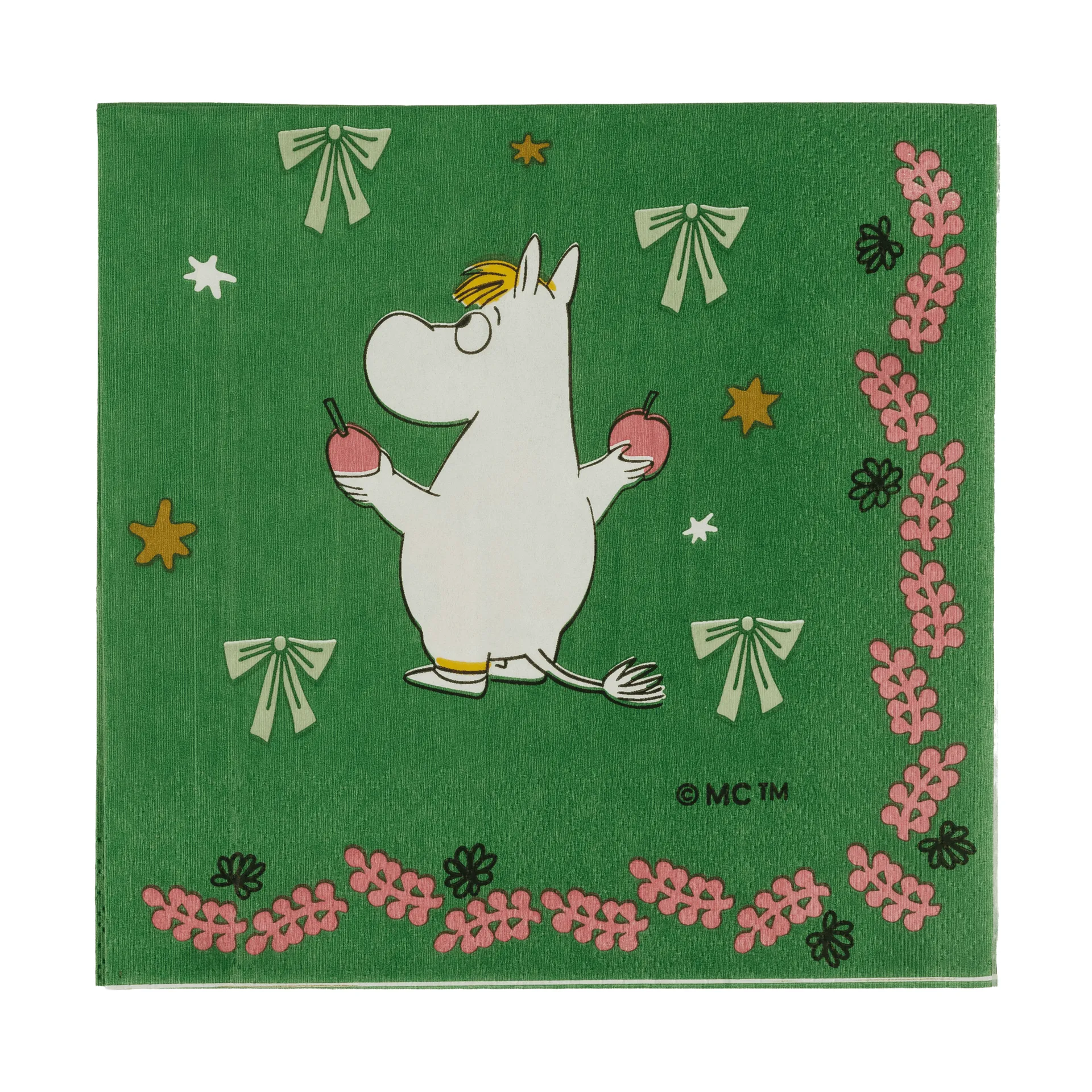 Moomin ペーパーナプキン, 愛の贈り物 33x33 cm 20枚入り Moomin Arabia