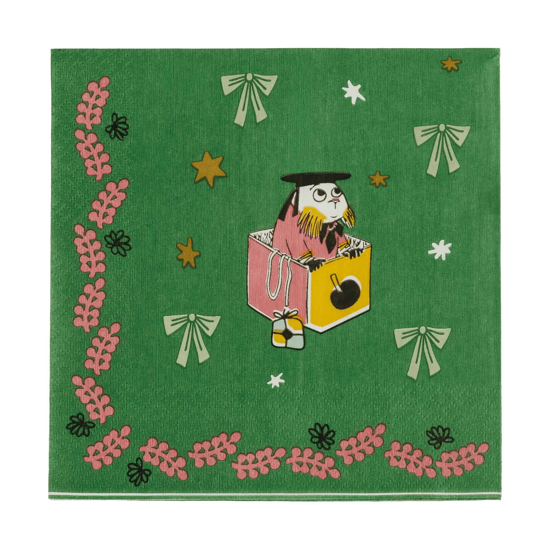 Moomin ペーパーナプキン, 愛の贈り物 33x33 cm 20枚入り Moomin Arabia