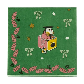 Moomin ペーパーナプキン - 愛の贈り物 33x33 cm 20枚入り - Moomin Arabia