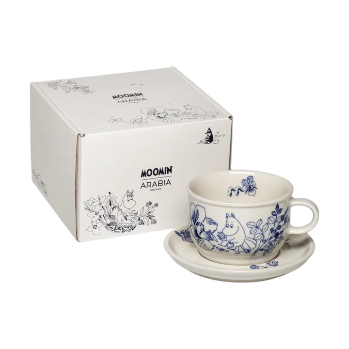 Moomin Arabia からのMoomin Haru カップ＆ソーサー - NordicNest.jp