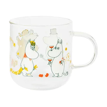 Moomin ガラスマグ - Kärleksgåva 30 cl 2個セット - Moomin Arabia