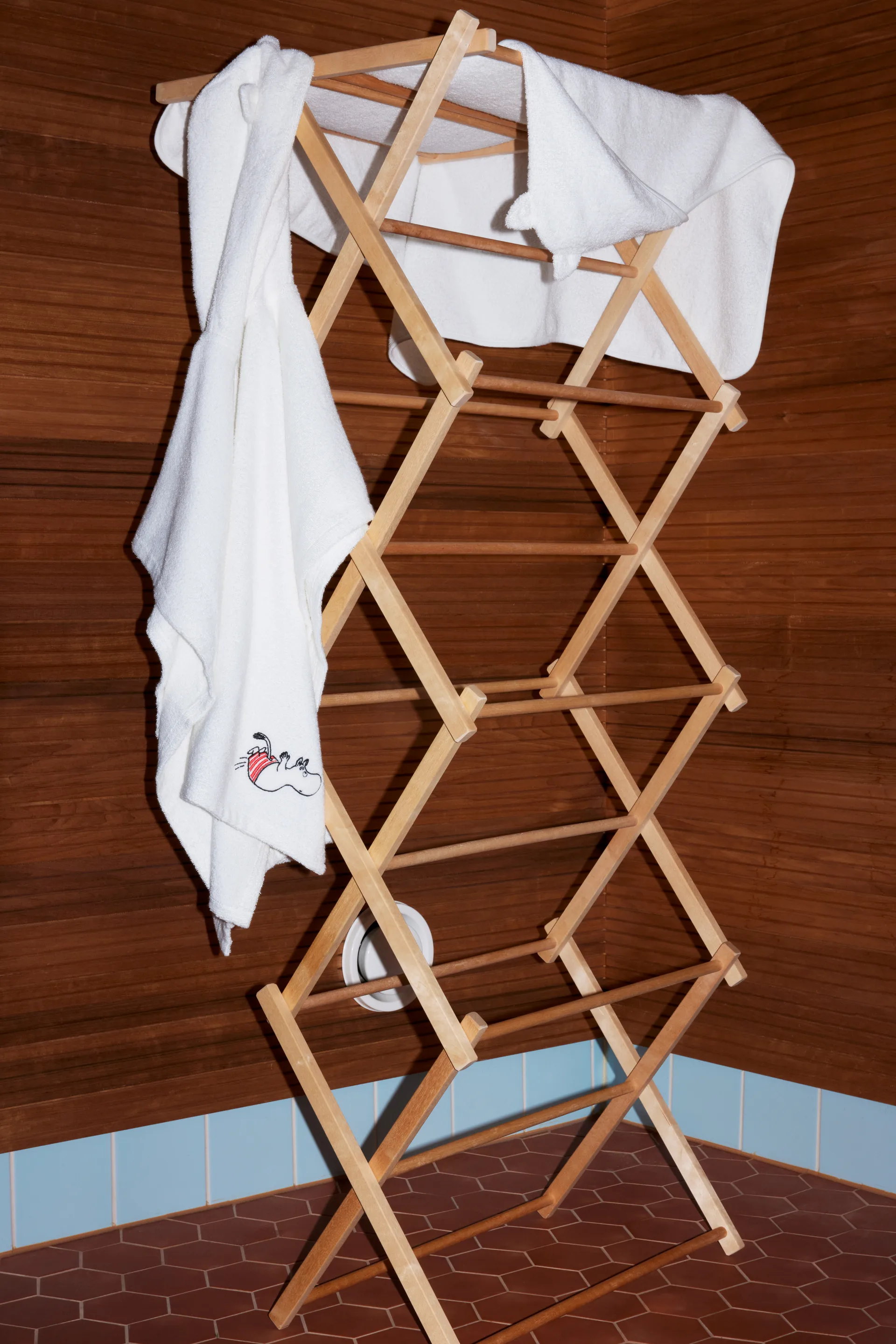 ムーミン フード付きタオル, Moomintroll Moomin Arabia