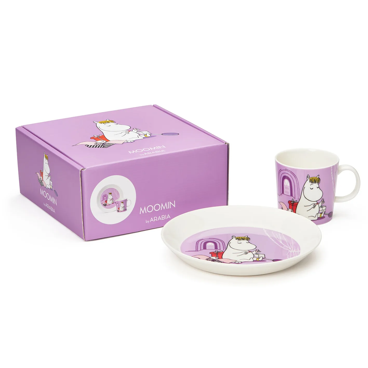 Moomin Arabia からのムーミン 子供用ディナーウェア - NordicNest.jp