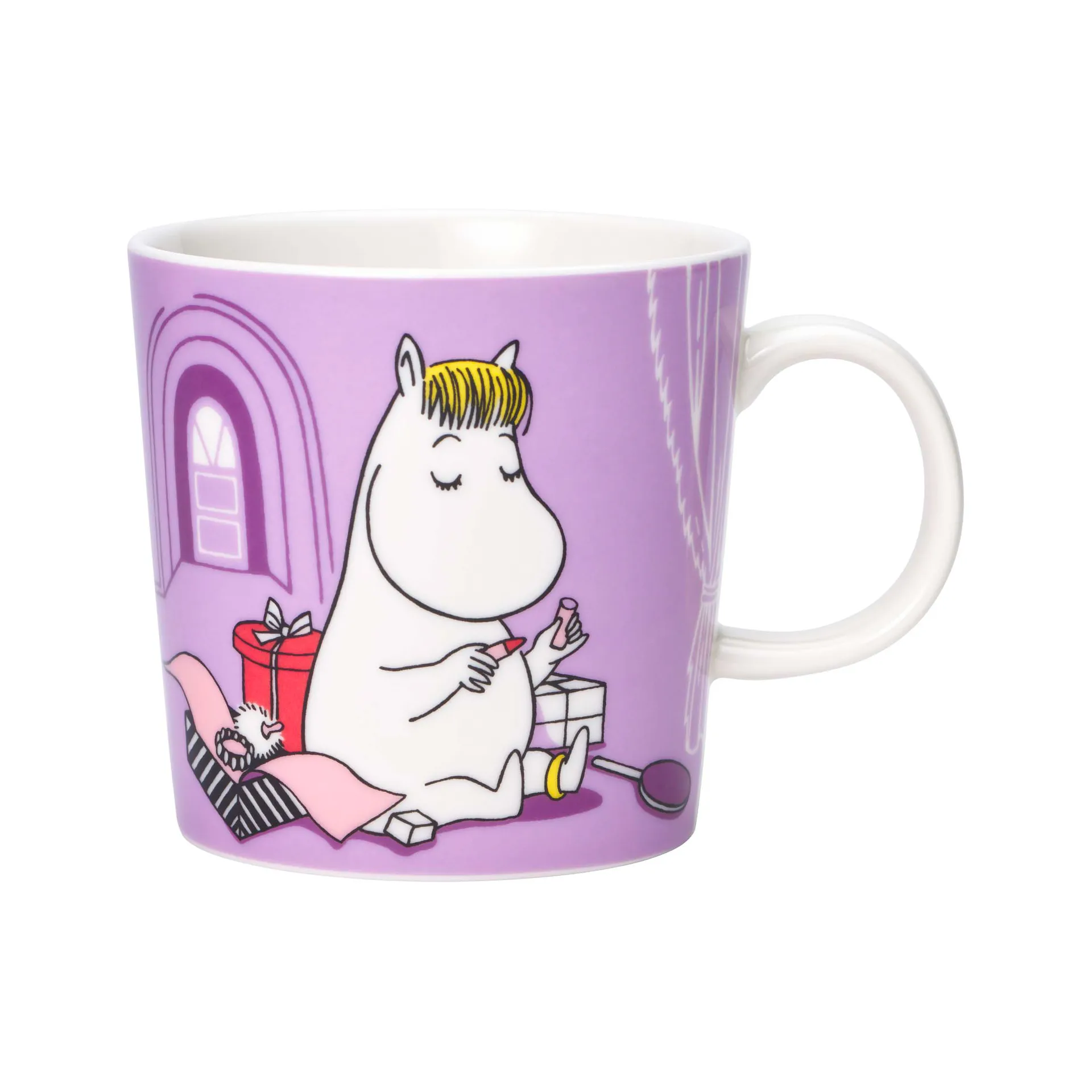 ムーミン 子供用ディナーウェア, Snorkmaiden purple Moomin Arabia