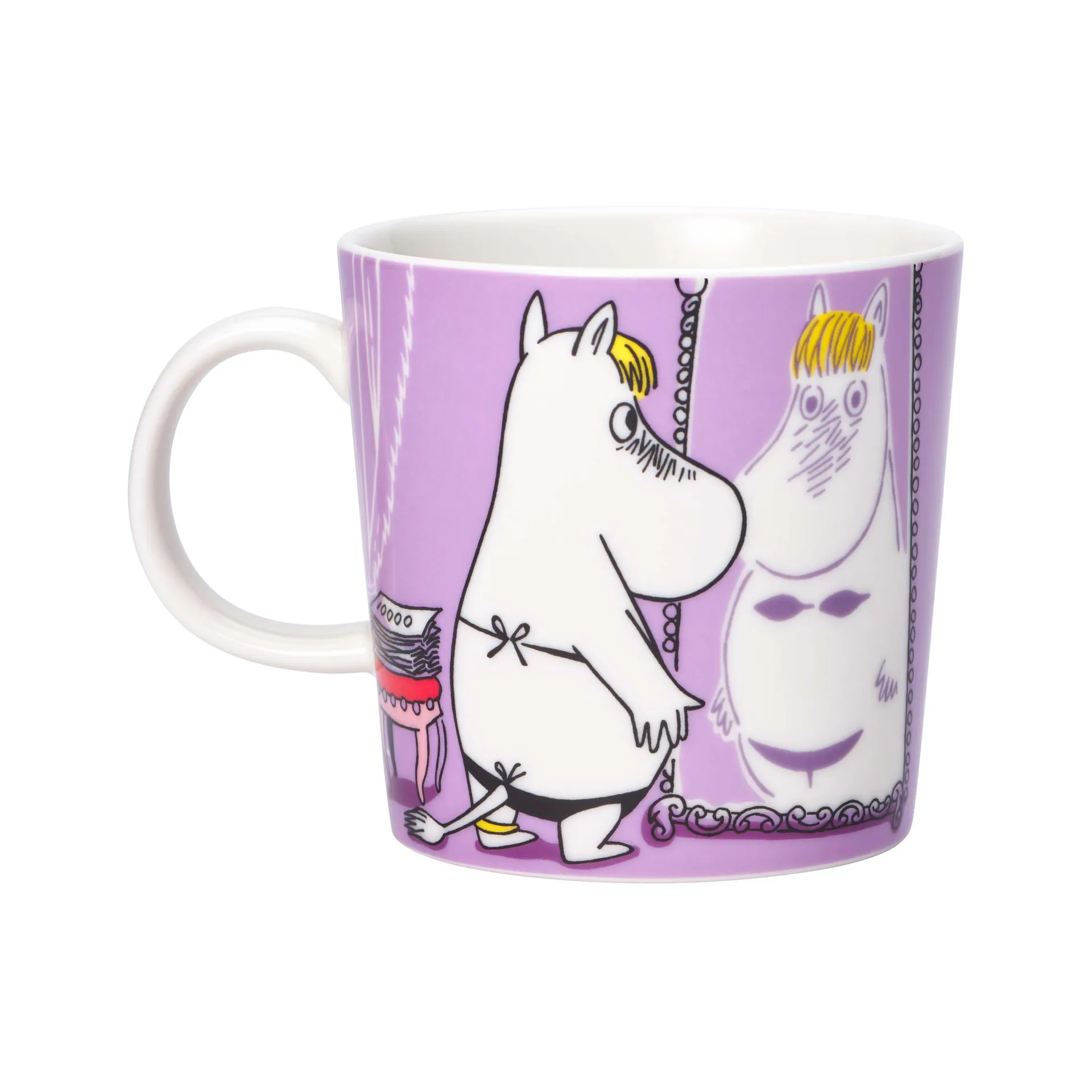 ムーミン 子供用ディナーウェア, Snorkmaiden purple Moomin Arabia
