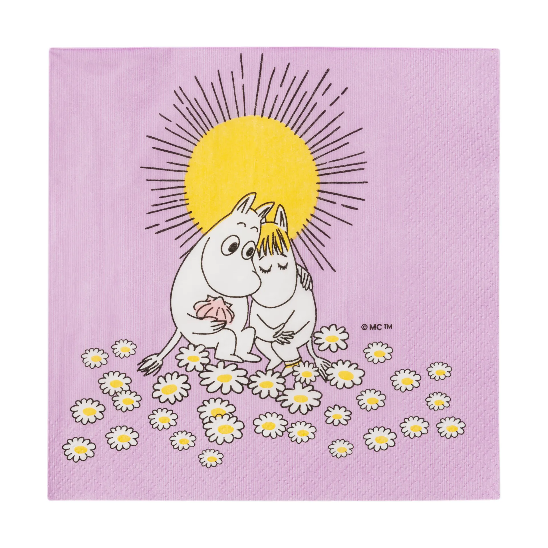 Sweethearts Moomin ペーパーナプキン 33x33 cm, 20-pack Moomin Arabia