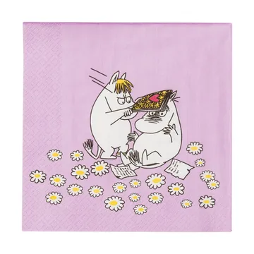 Sweethearts Moomin ペーパーナプキン 33x33 cm - 20-pack - Moomin Arabia