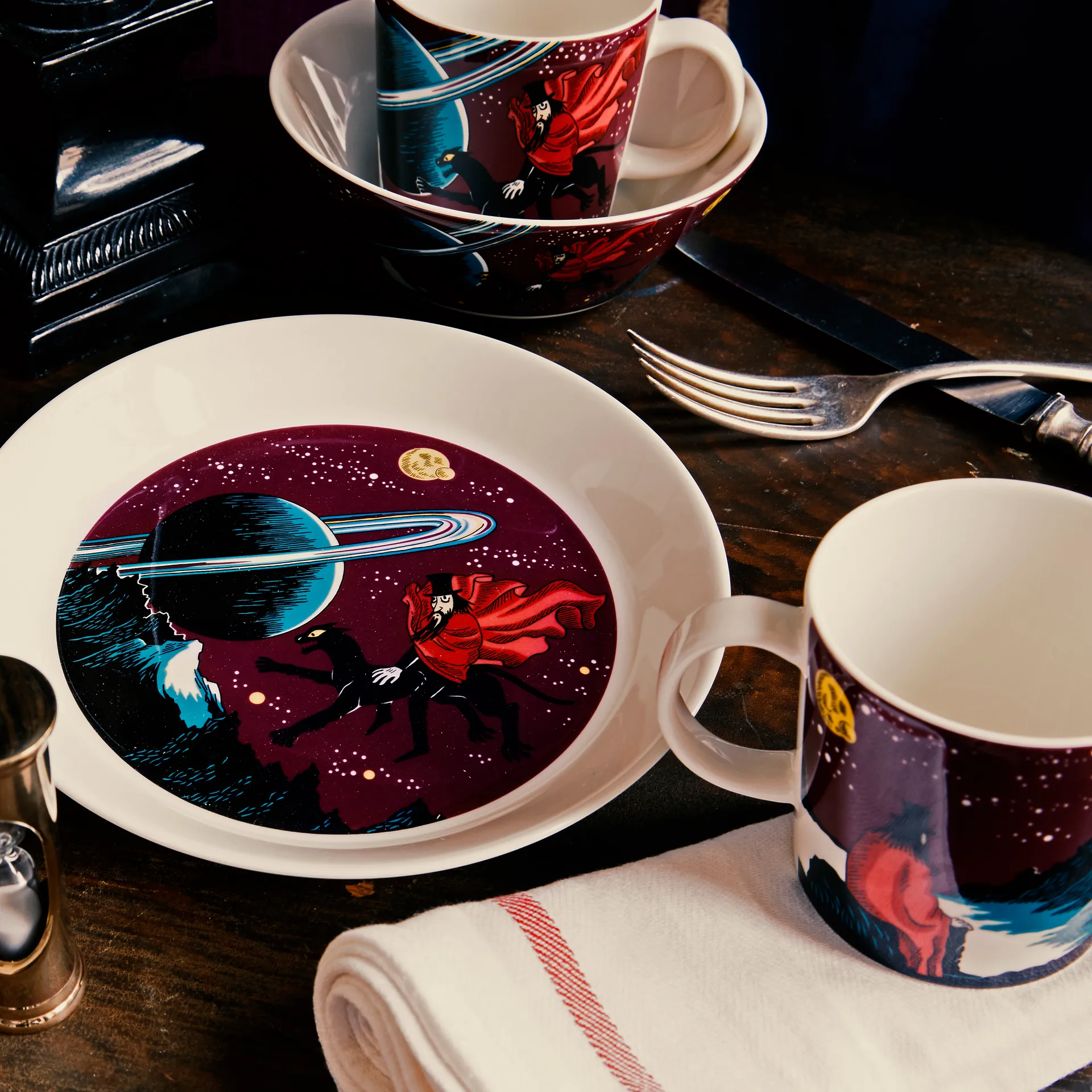 The Hobgoblin ムーミン マグ, purple Moomin Arabia