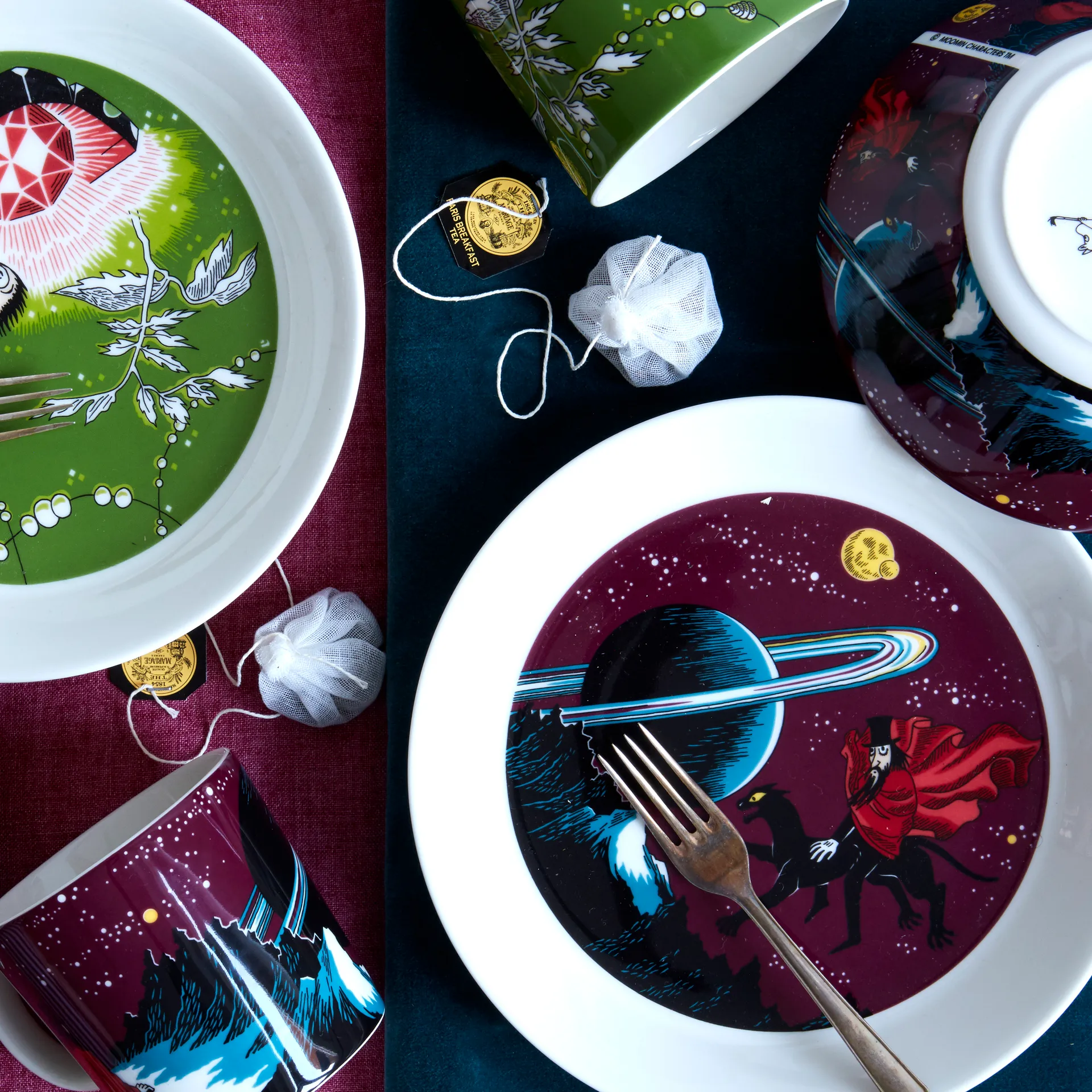 The Hobgoblin ムーミン マグ, purple Moomin Arabia