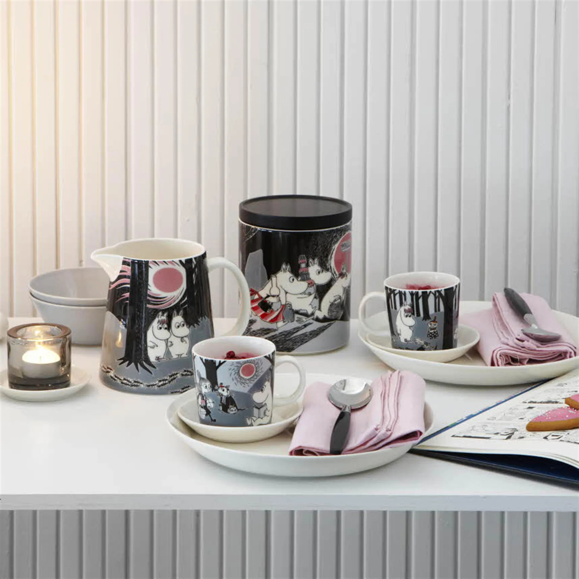 ムーミン アドベンチャー The Move ボウル, grey Moomin Arabia