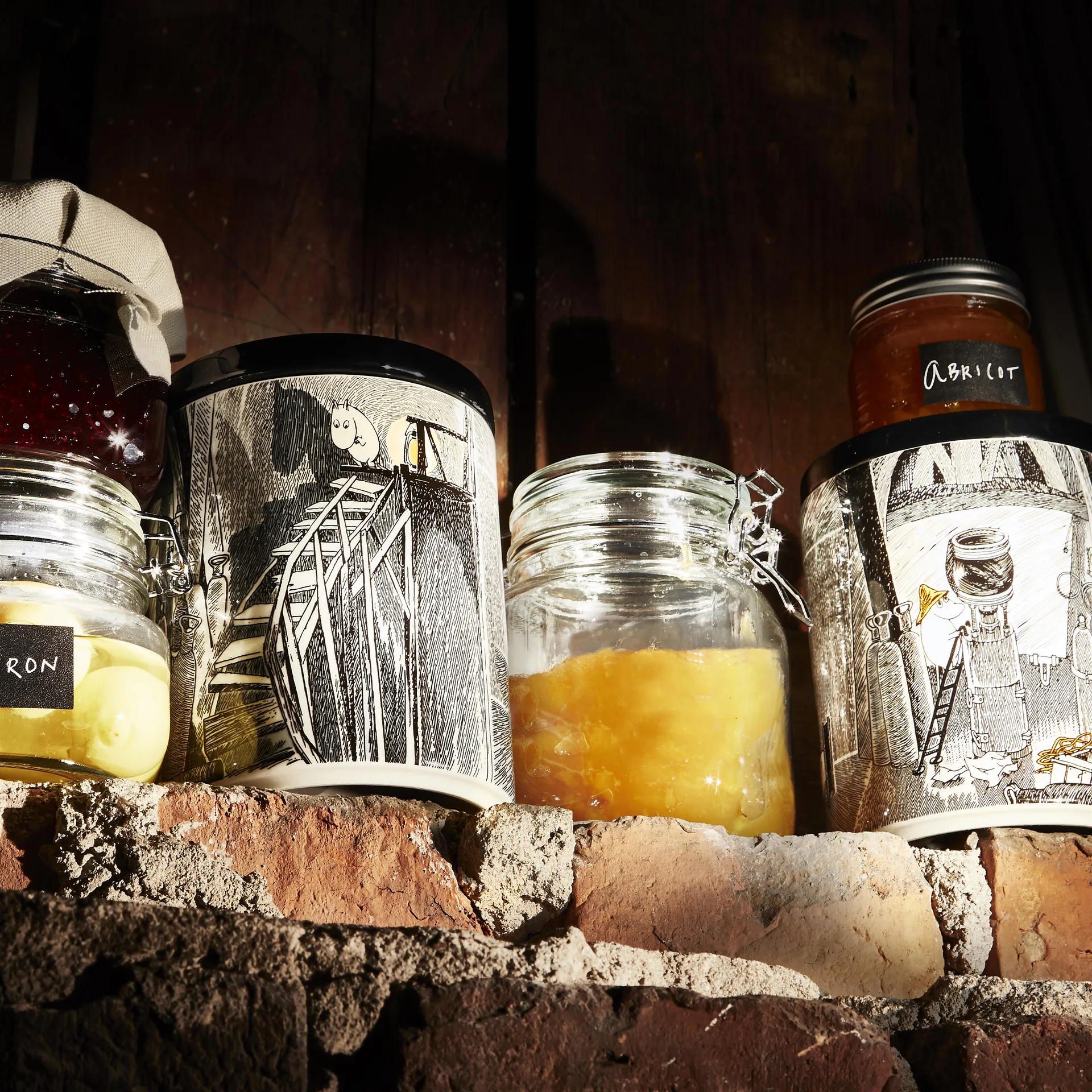 True to it's origins ムーミン ジャー, 1.2 l Moomin Arabia