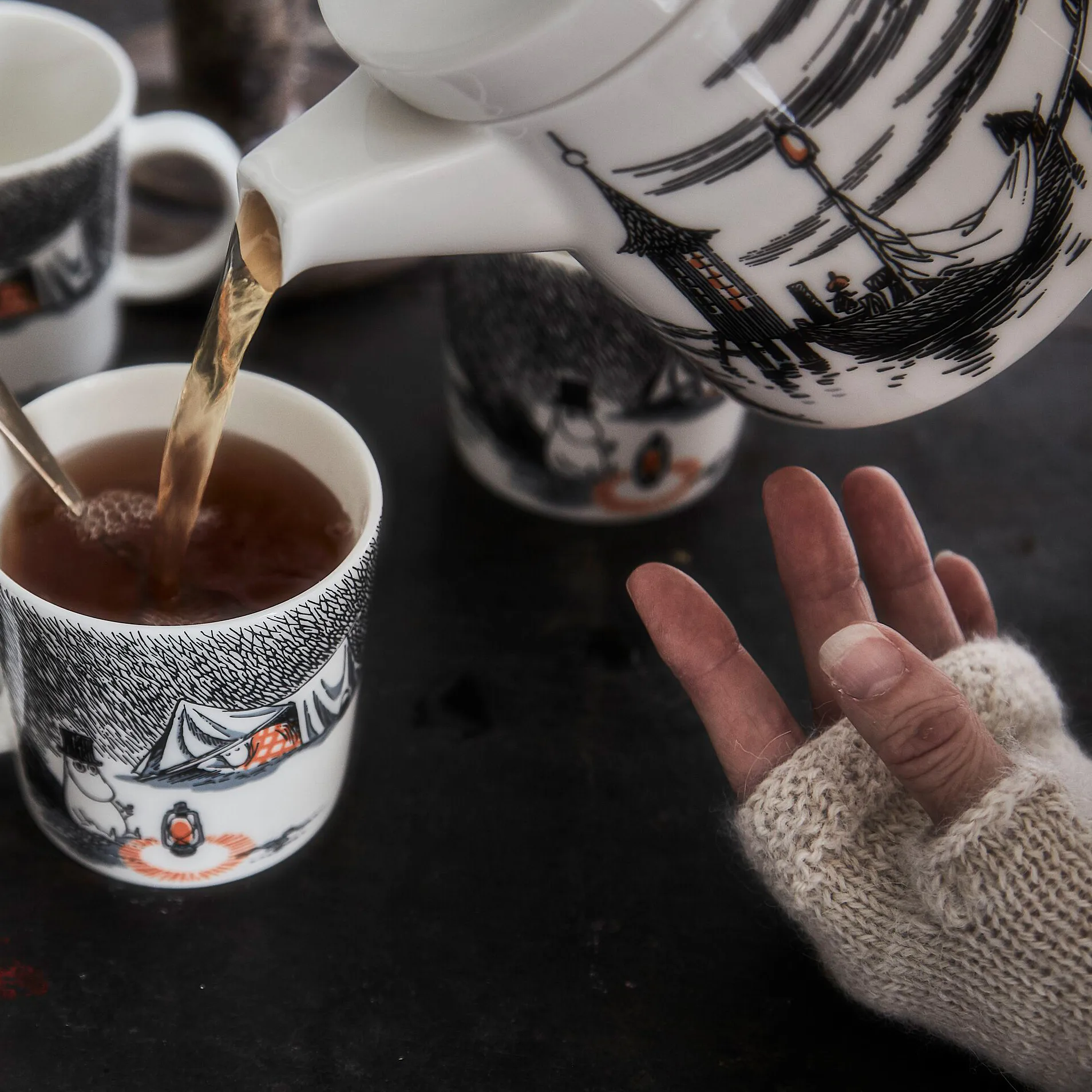 True to its origins ムーミン ティーポット, 70 cl Moomin Arabia