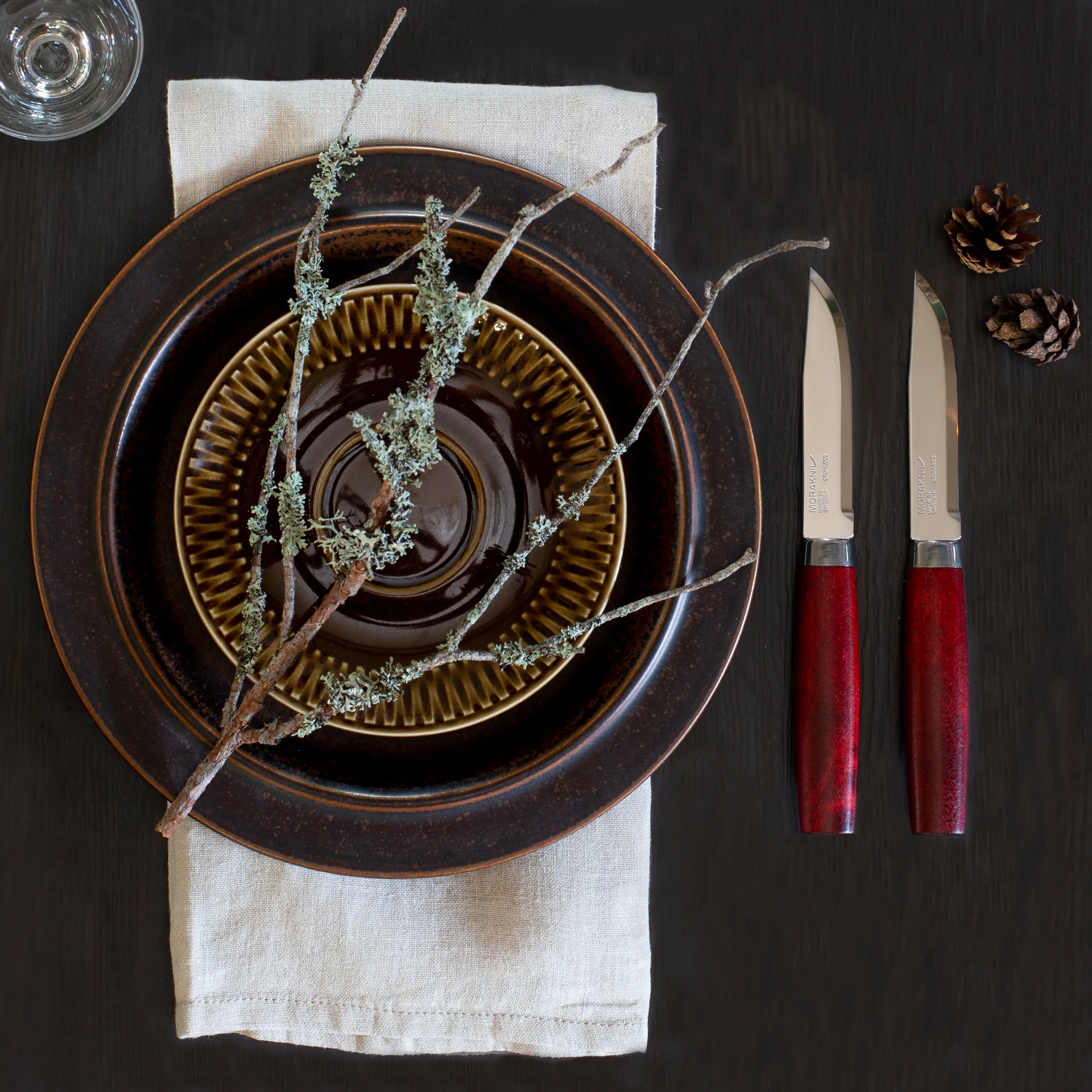 Morakniv Classic ステーキ ナイフ 4パック, red Morakniv | モラナイフ