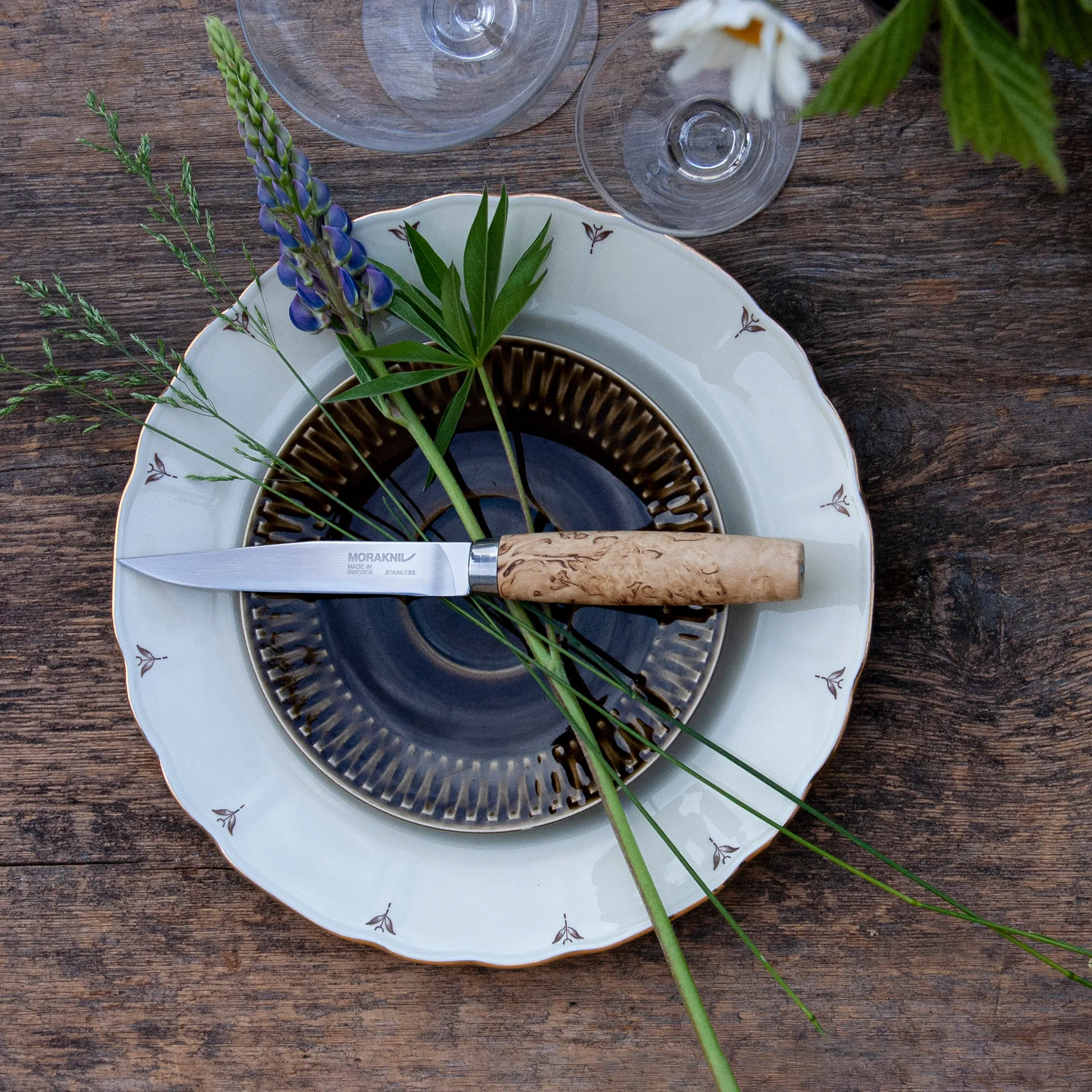 Morakniv Masur ステーキ ナイフ 2パック, nature Morakniv | モラナイフ