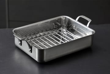 79NORD オーブン皿 網付き 40x25x10 cm - Stainless steel - Morsø | モルソー
