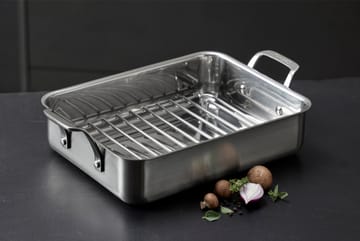 79NORD オーブン皿 網付き 40x25x10 cm - Stainless steel - Morsø | モルソー