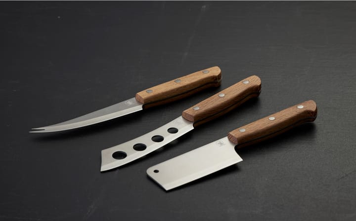Foresta チーズナイフ 3本, Oak-stainless steel Morsø | モルソー