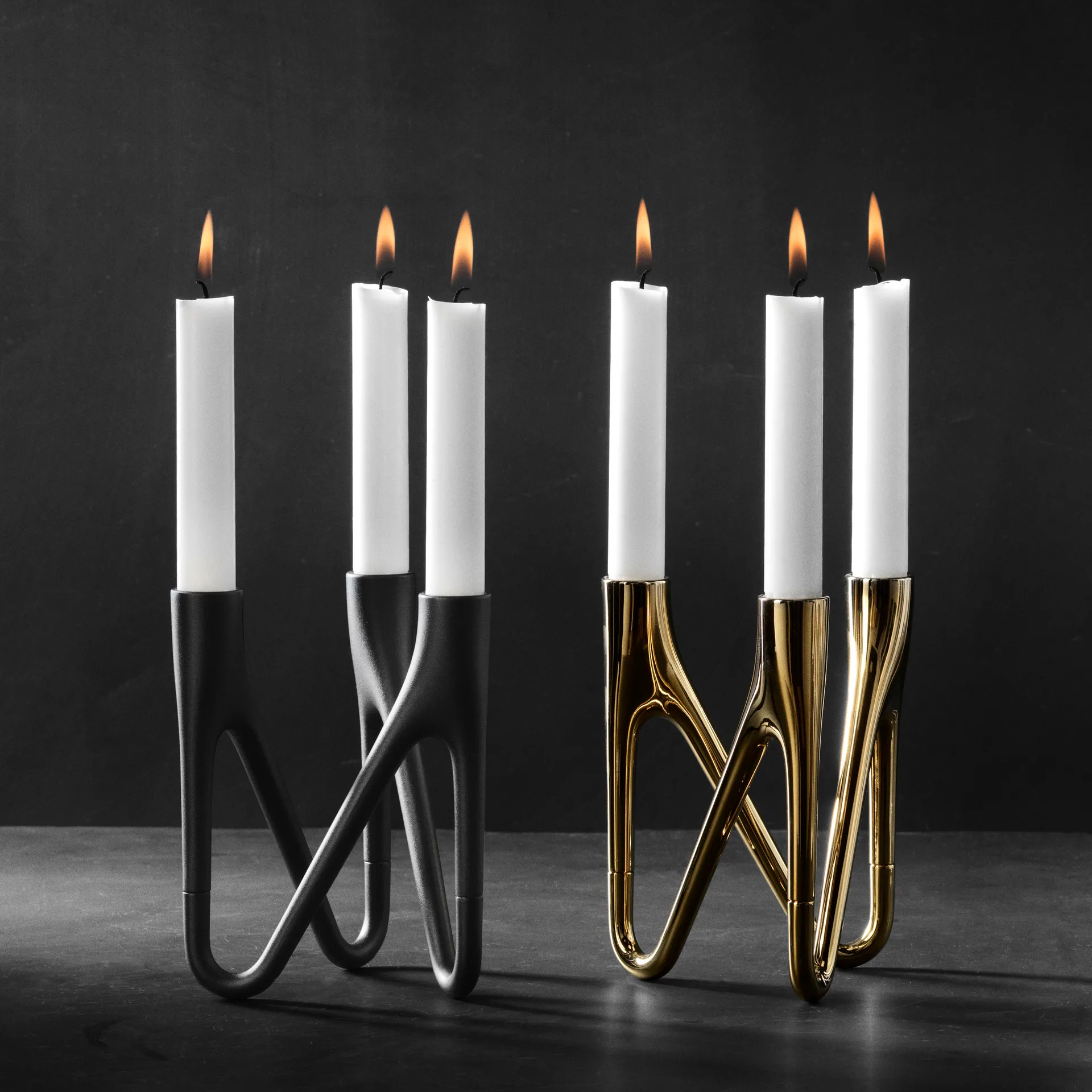 Morsø Roots キャンドルスティック, Black Morsø | モルソー