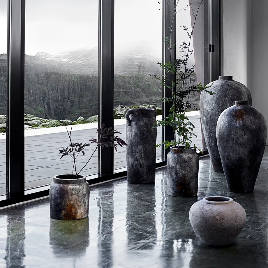 Echo 植木鉢 40 cm, Rust-grey MUUBS | ムーブス