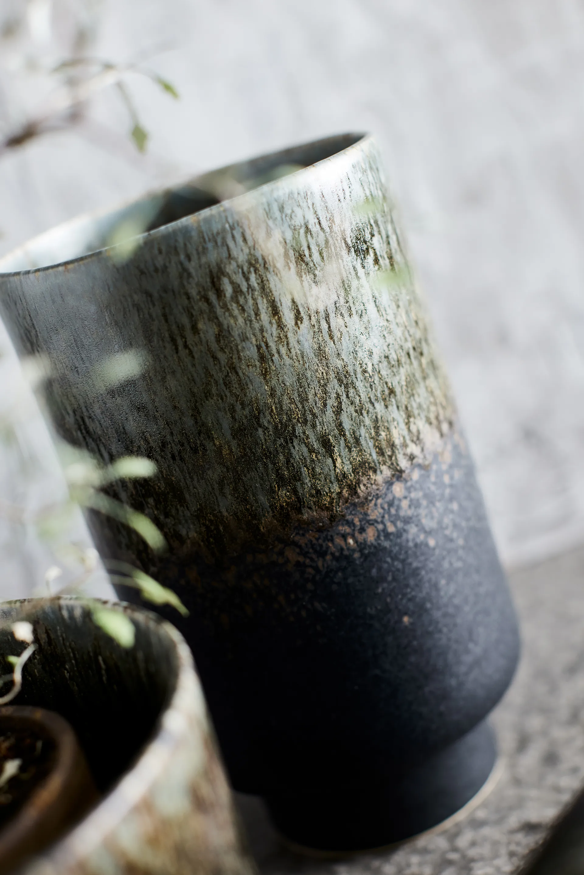 Lago 花瓶 M Ø13x22 cm, Forest green MUUBS | ムーブス