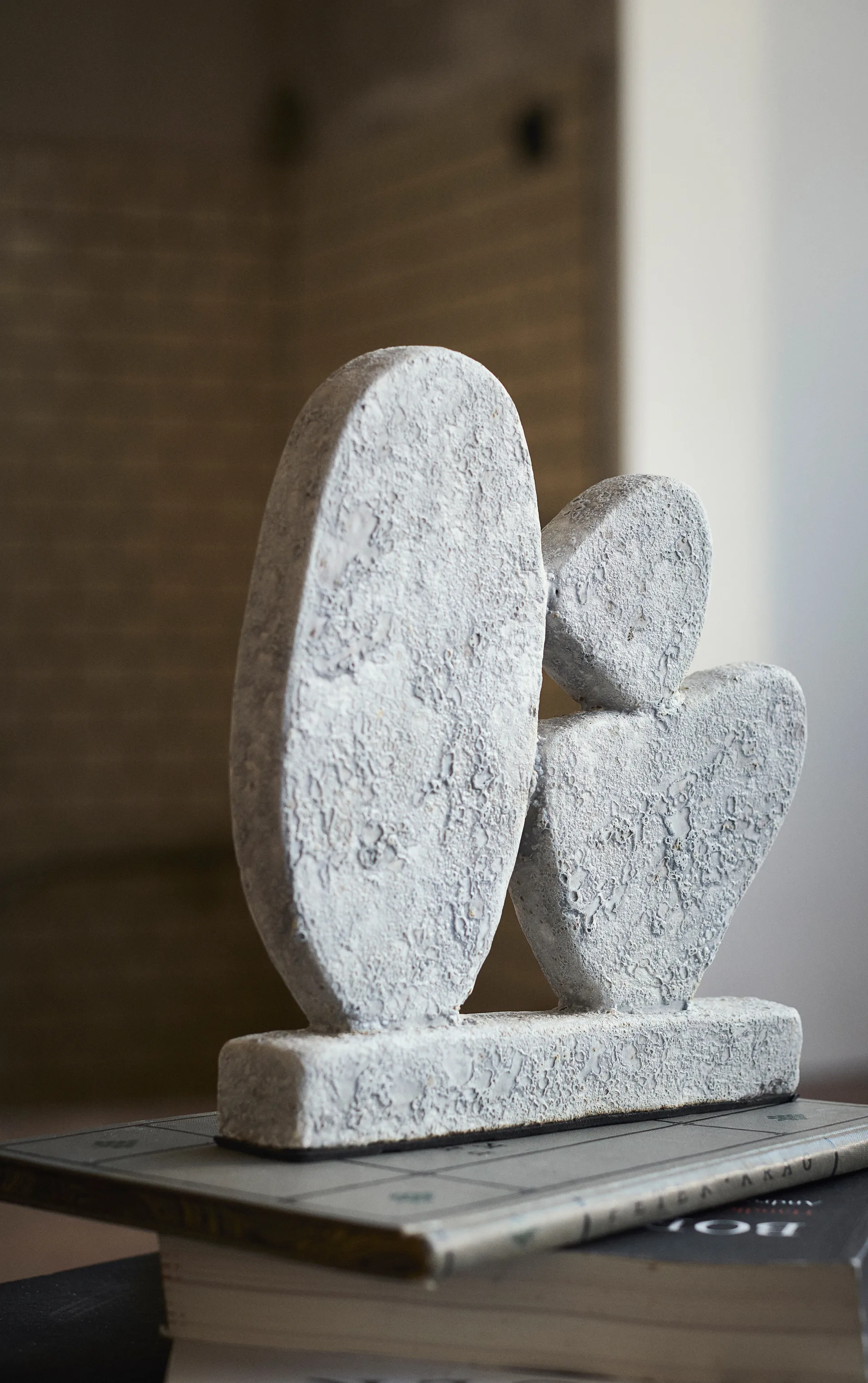 Luna スカルプチャー, Grey, 12x3x21.5 cm MUUBS | ムーブス