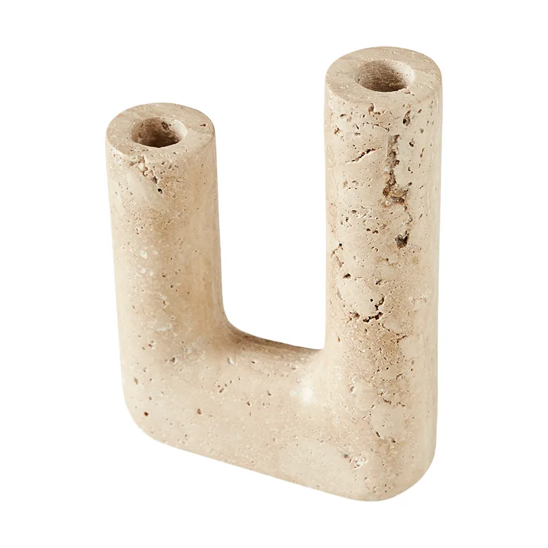 Minerva キャンドルスティック 20 cm, Cream MUUBS | ムーブス