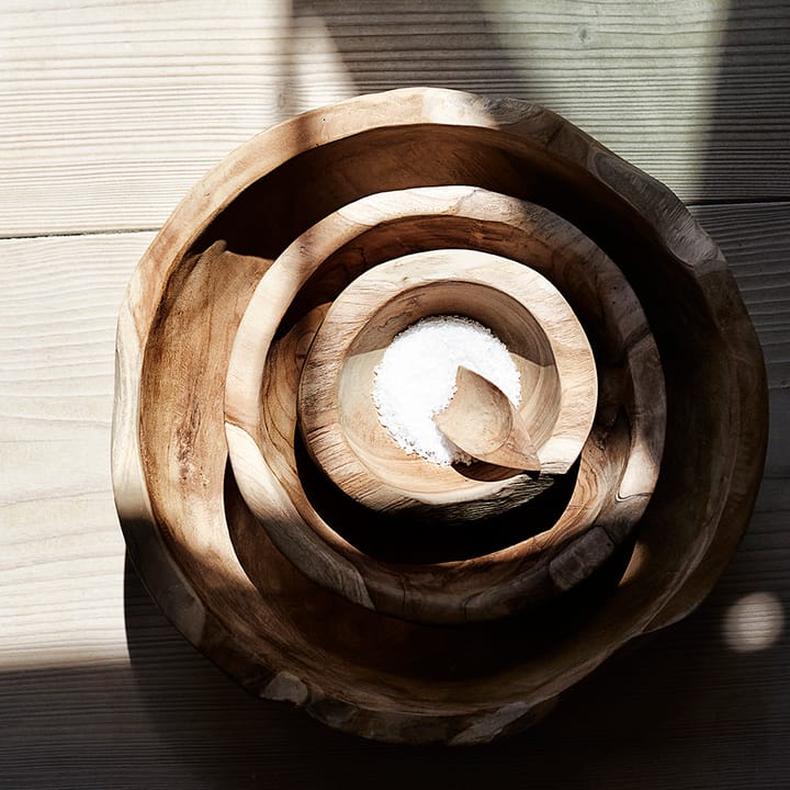 Muubs ティーク サラダボウル 30 cm, Nature MUUBS | ムーブス