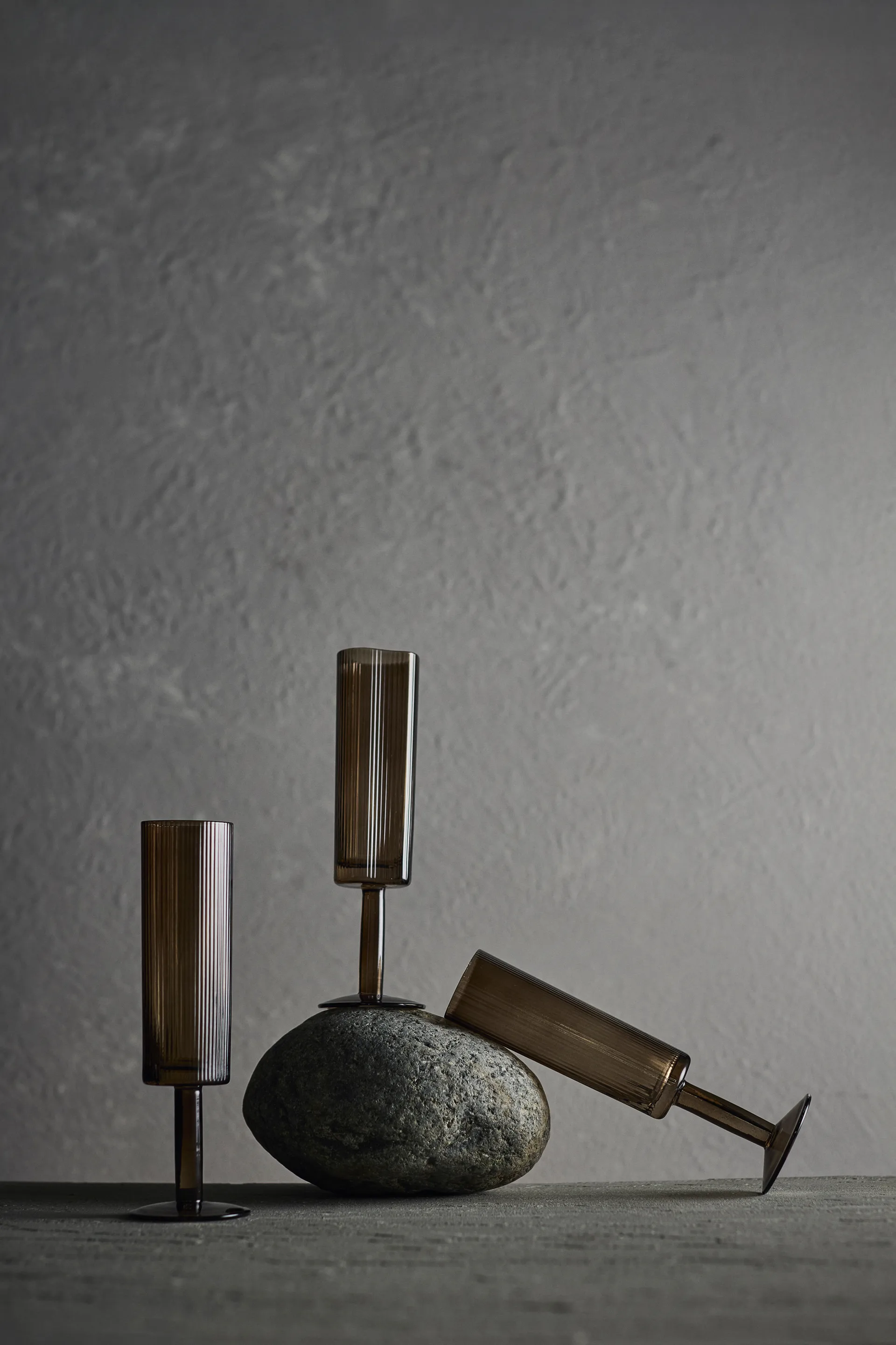 Ripe シャンパングラス 14.5 cl, Smoked brown MUUBS | ムーブス