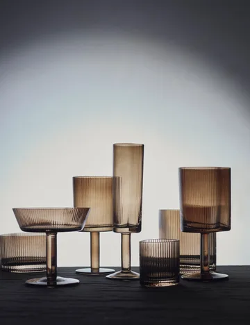 Ripe シャンパングラス 14.5 cl - Smoked brown - MUUBS | ムーブス