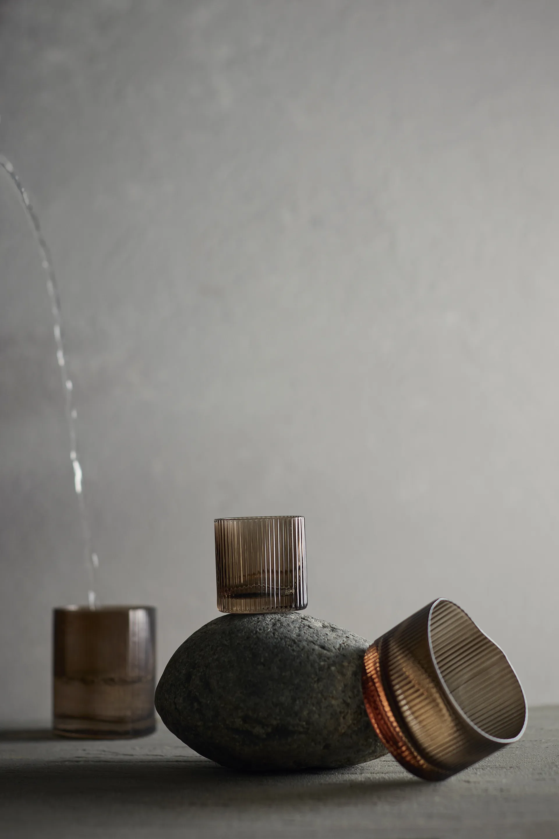 Ripe ロードリンキンググラス 20 cl, Smoked brown MUUBS | ムーブス
