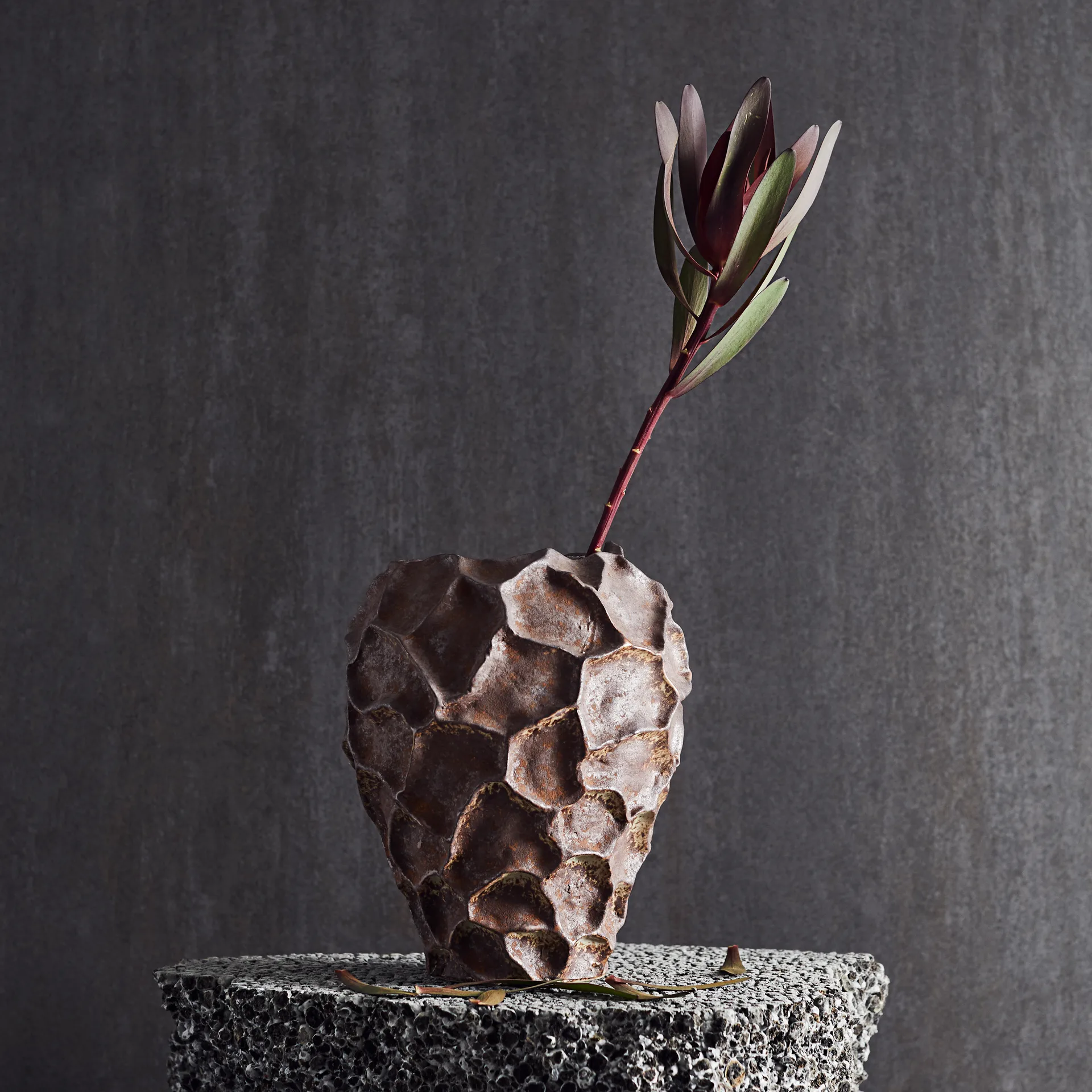 Soil 花瓶 21.5 cm, rust MUUBS | ムーブス