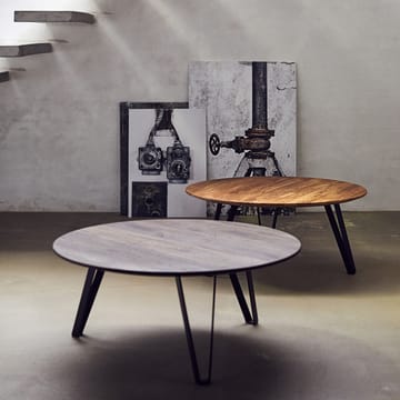 Space コ��ーヒーテーブル Ø90 cm - Smoked oak - MUUBS | ムーブス