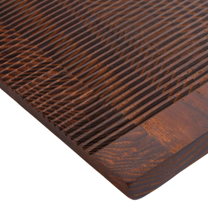 Yami サービングトレイ 14x26.5 cm - brown - MUUBS | ムーブス