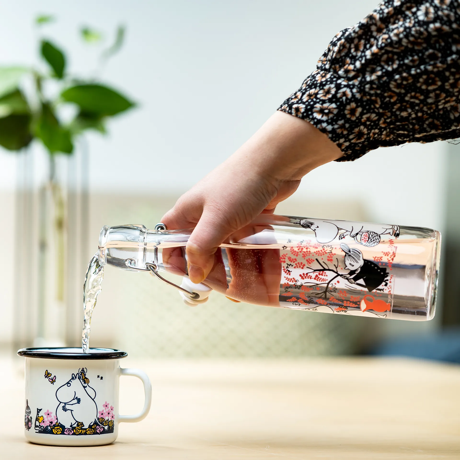 ムーミン グラスボトル 0.5 l, Berries Muurla | ムールラ