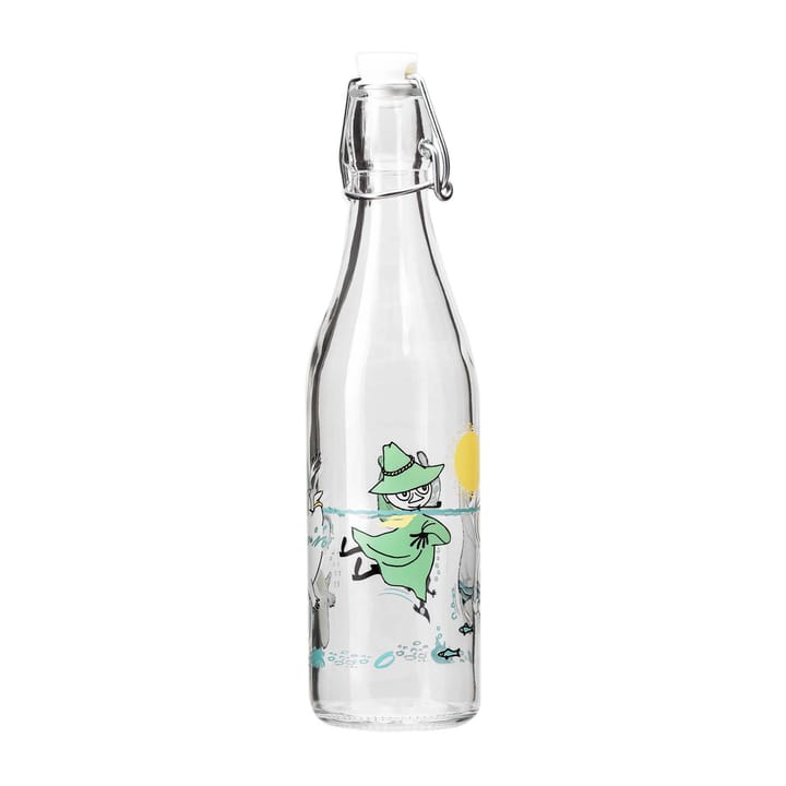 ムーミン グラスボトル 0.5 l - Fun in the water - Muurla | ムールラ