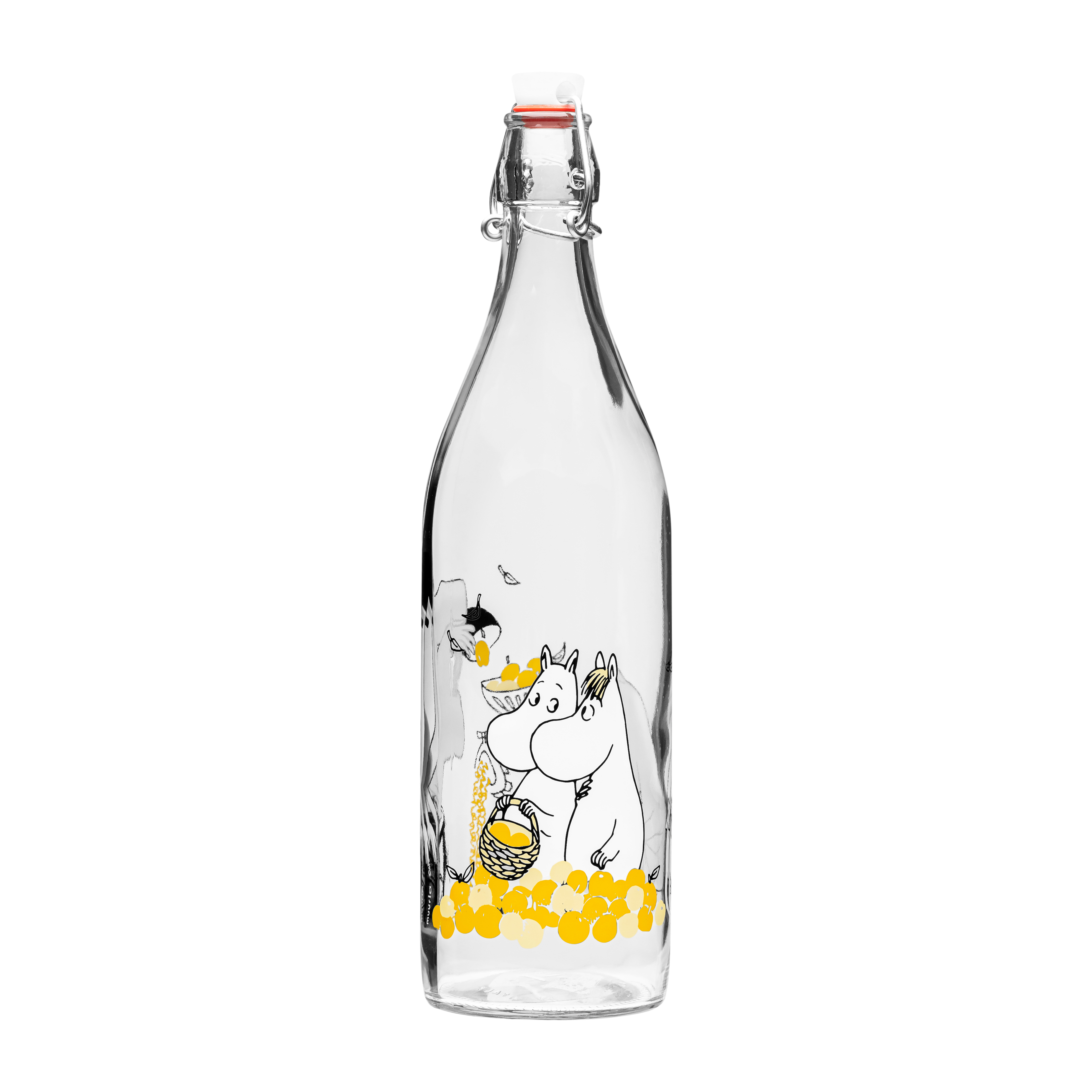 Muurla | ムールラ からのムーミン グラスボトル 1 L Muurla | ムールラ からのムーミン グラスボトル 1 L