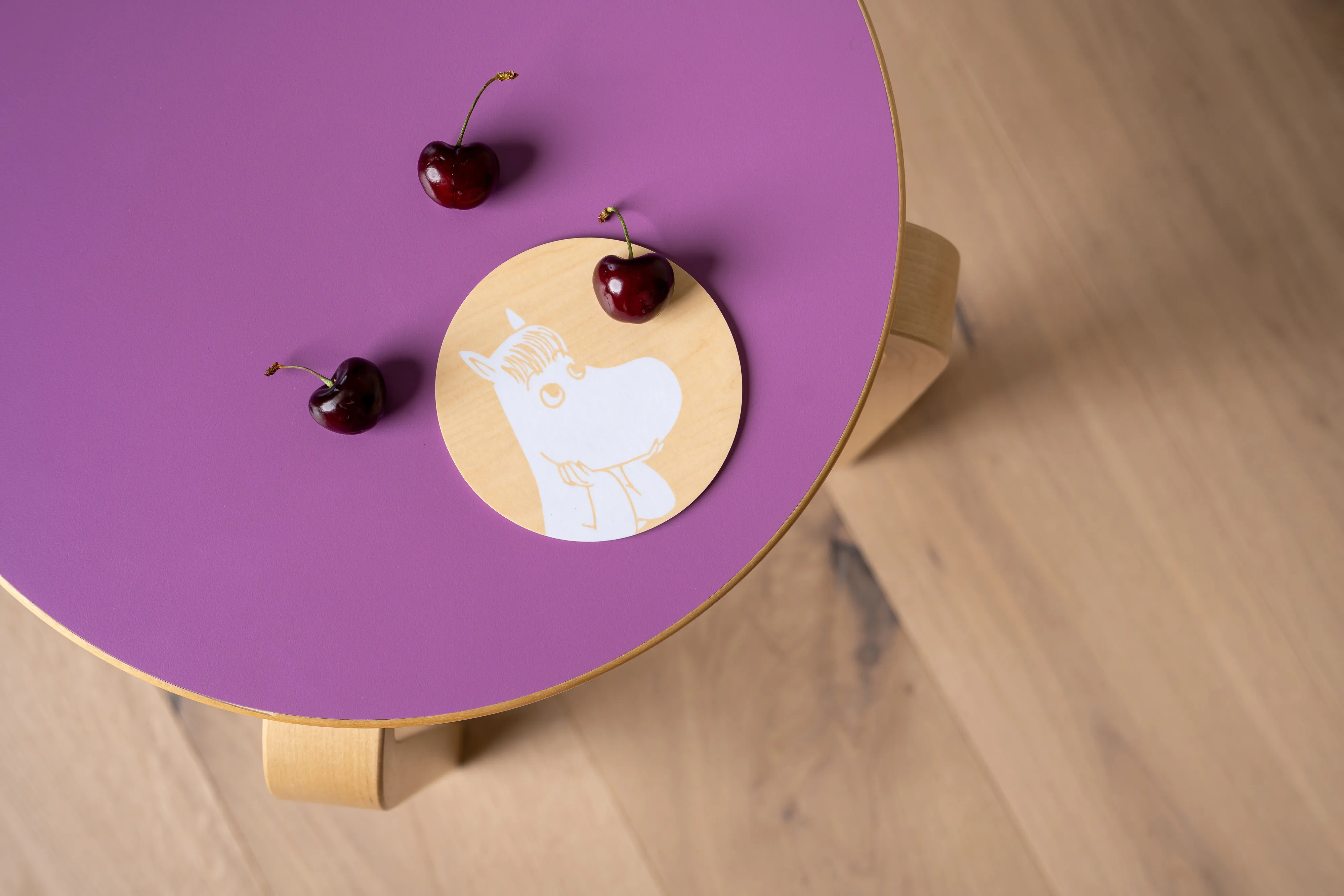 Muurla | ムールラ からのムーミン グラスコースター Ø10 cm